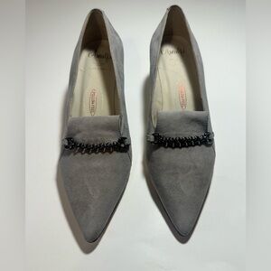 Amalfi Panda‎ Pump Rangoni Firenze Made In Italy Grey Cash Designer Classy 7.5 M